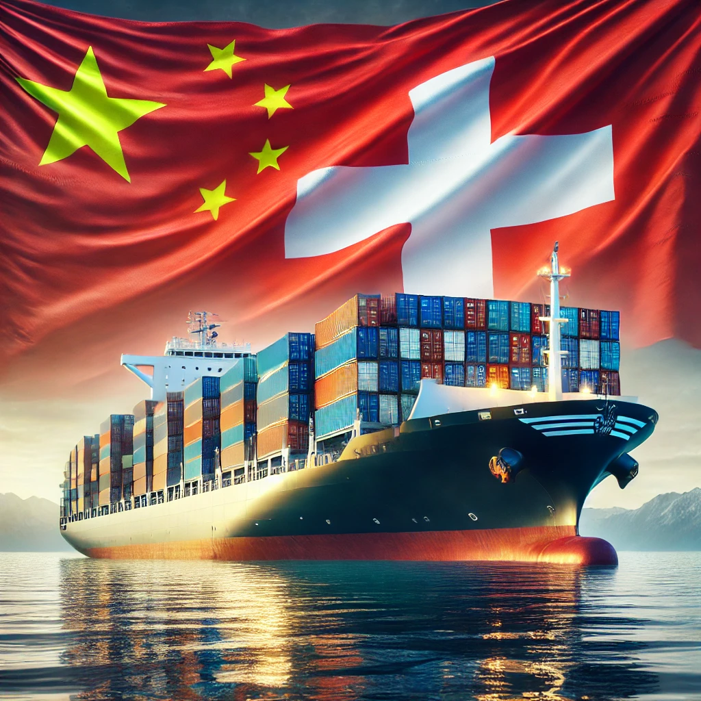 Shipping from China to Switzerland