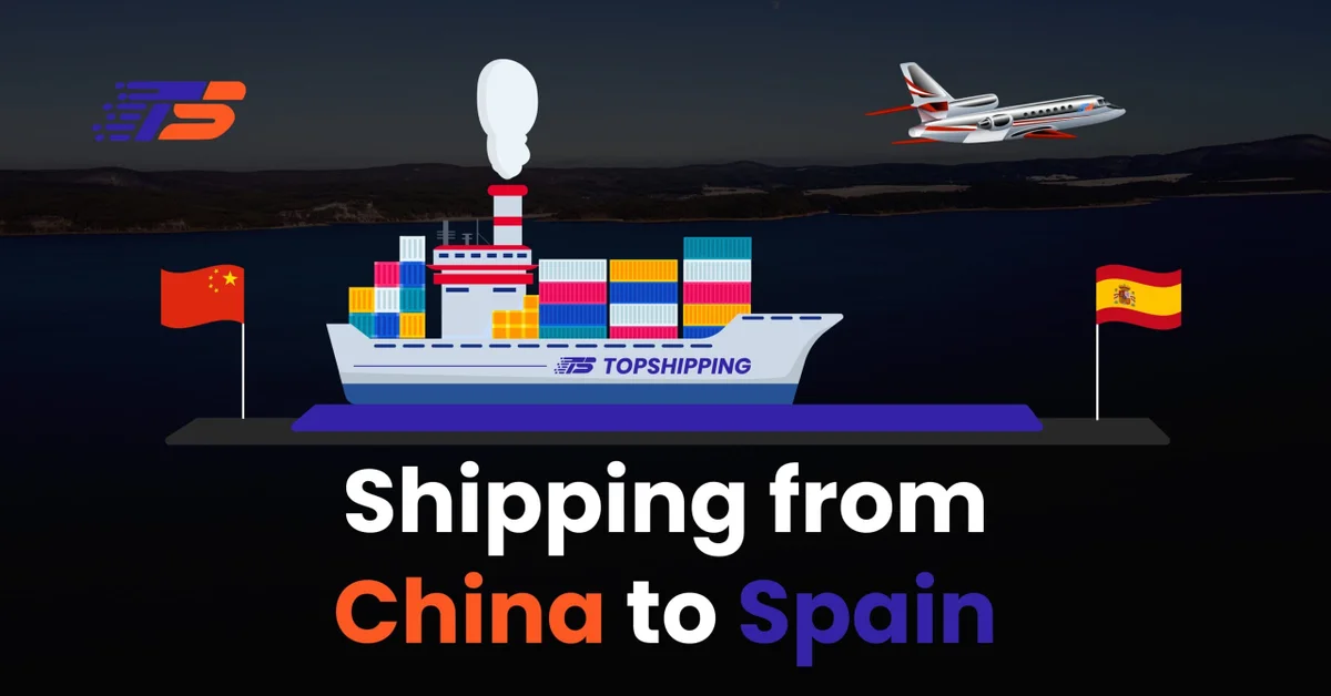 Shipping from China to Spain