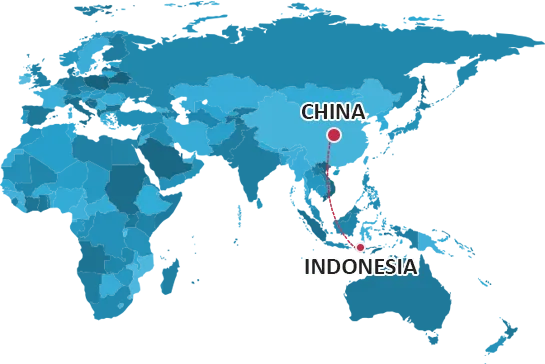 Shipping Agent China to Indonesia