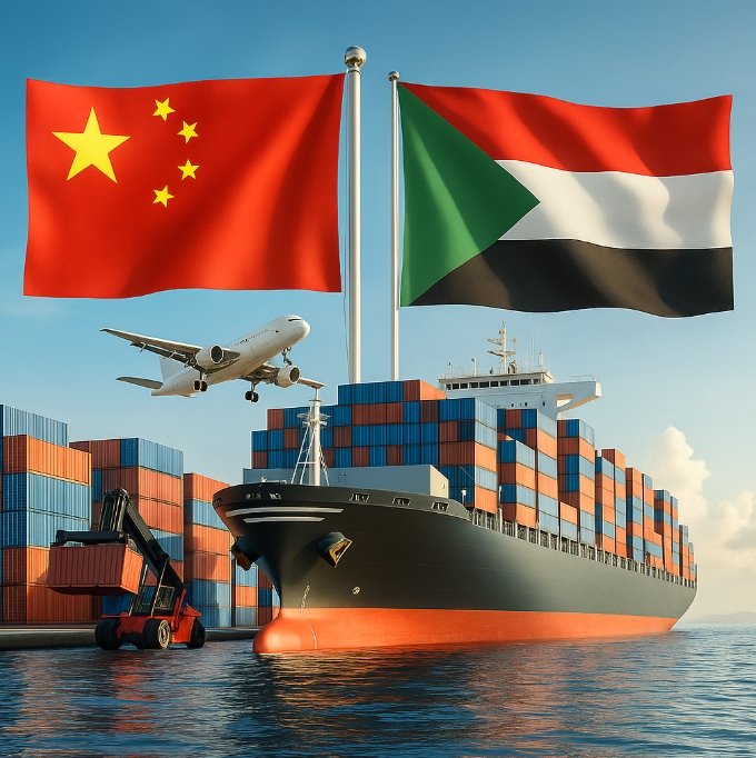 Shipping from China to Sudan
