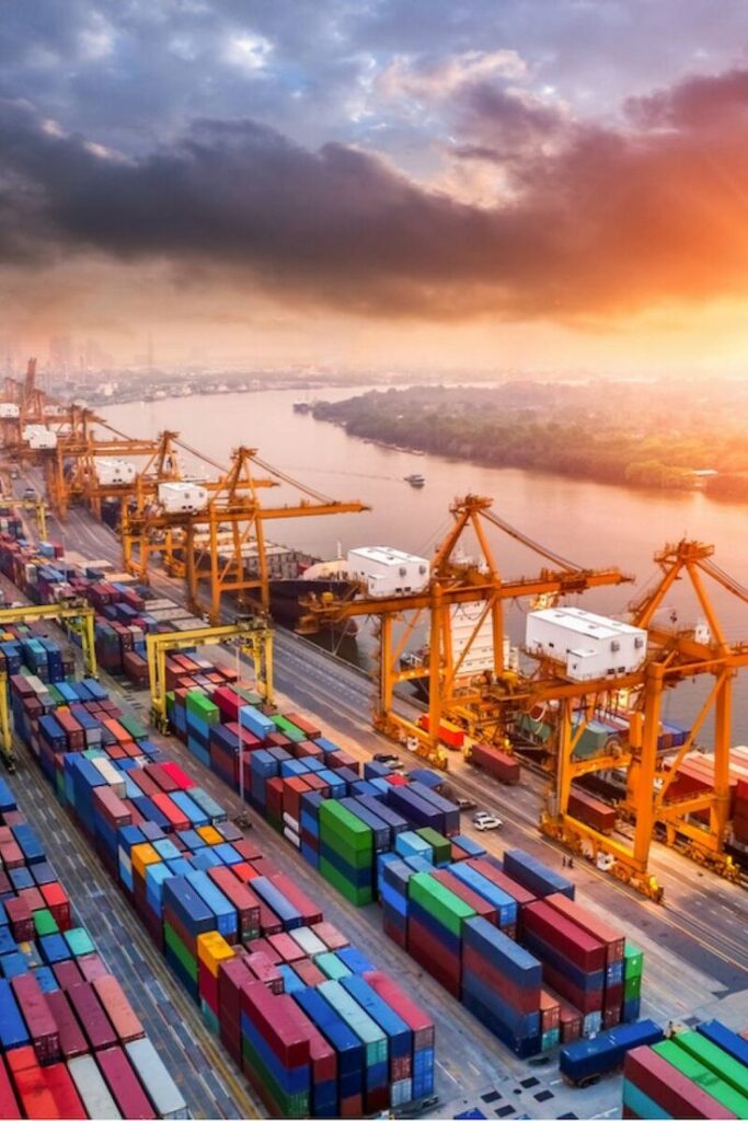 Port of Qingdao, China