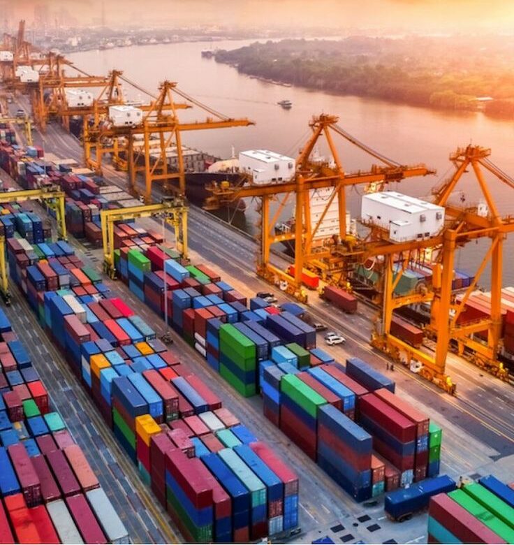 Port of Qingdao, China