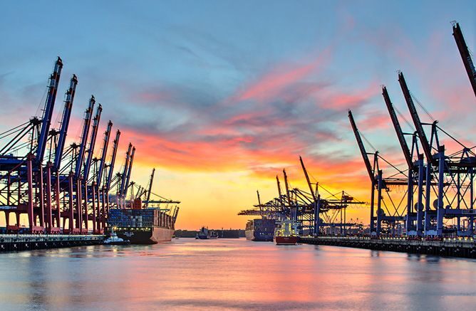 Port of Rotterdam, Netherlands