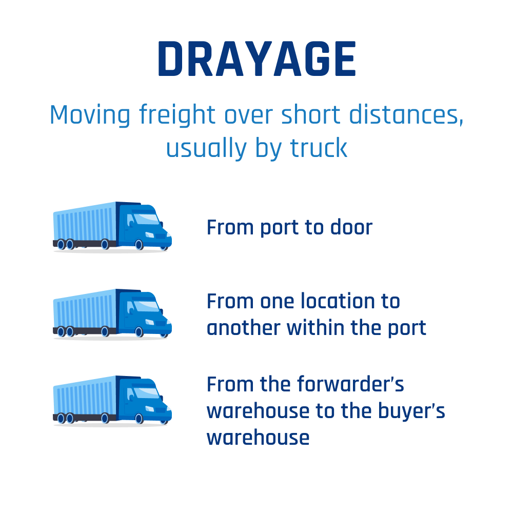 what is drayage truck