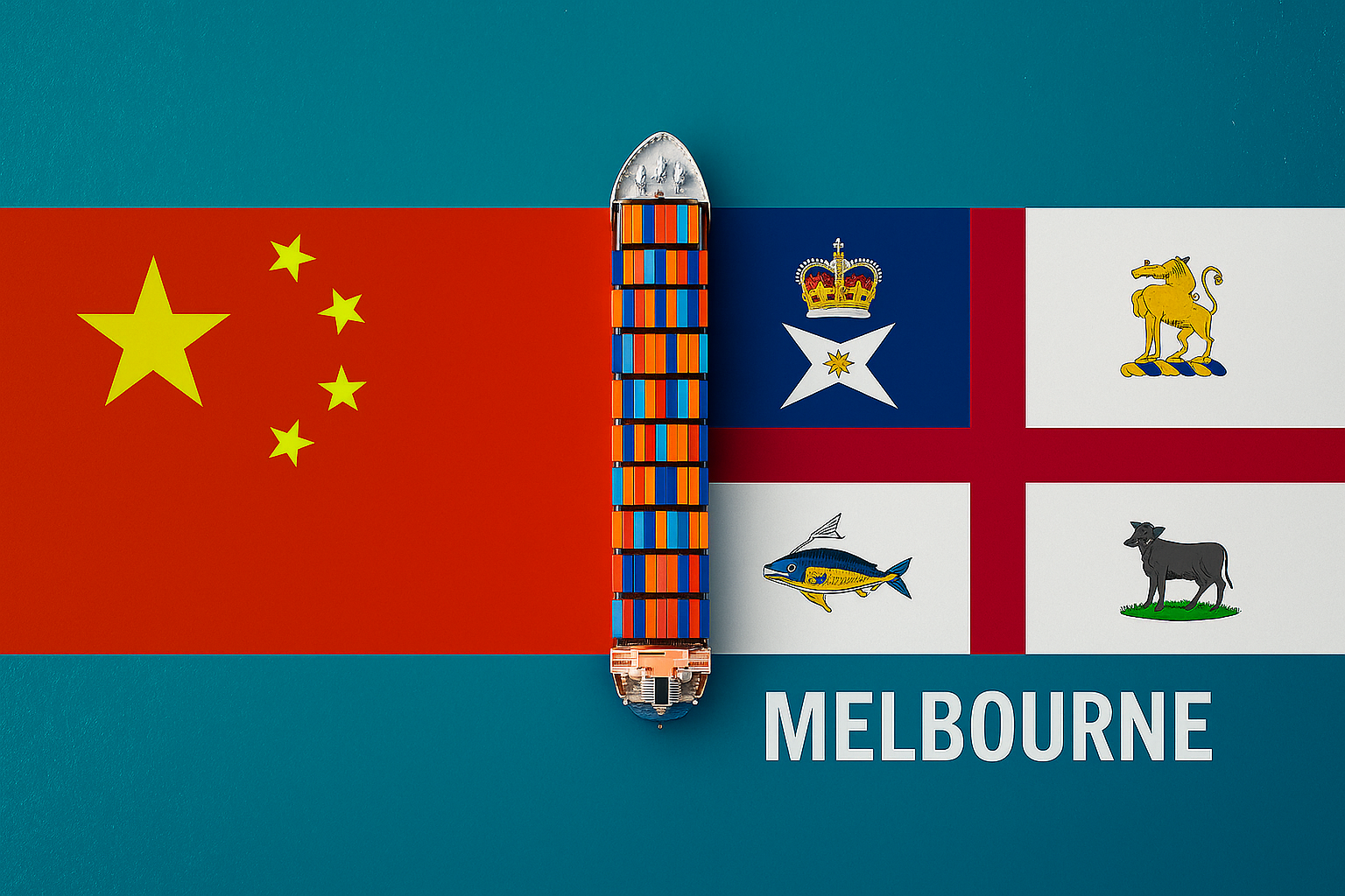 shipping from china to melbourne