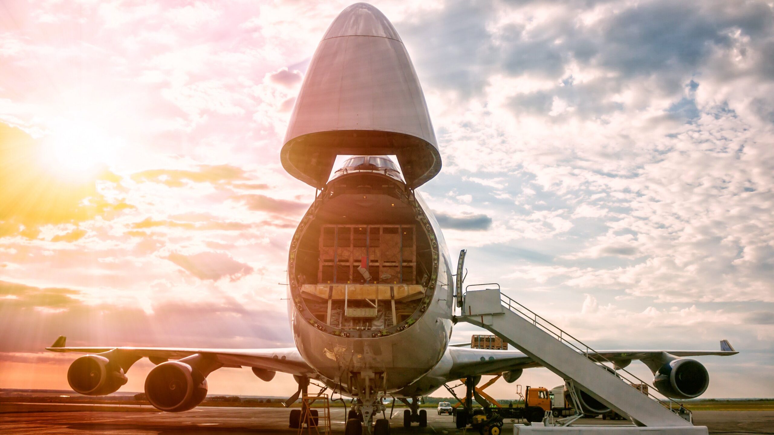 china us air freight capacity drops