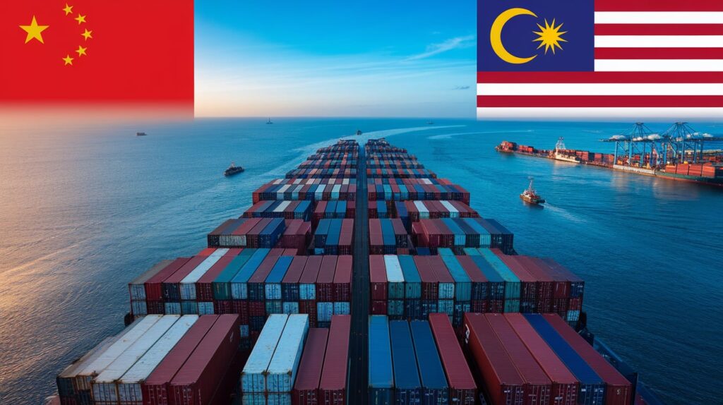 sea freight china to malaysia