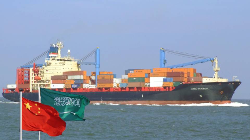 Shipping from China to Saudi Arabia