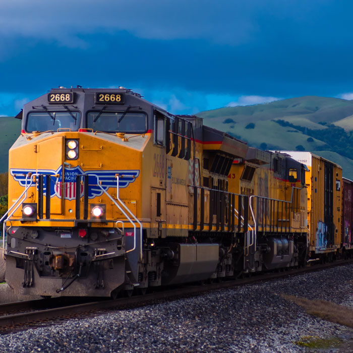 rail freight from china