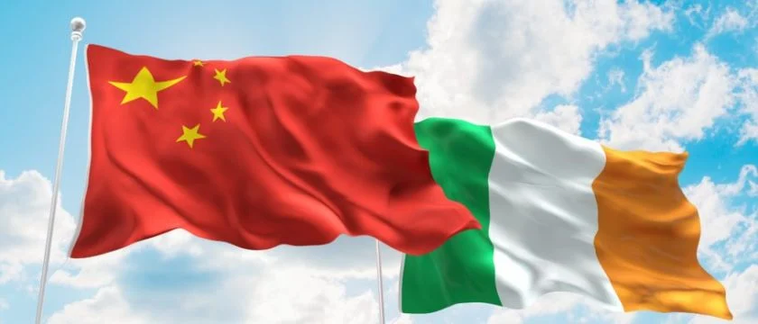 shipping China to Ireland