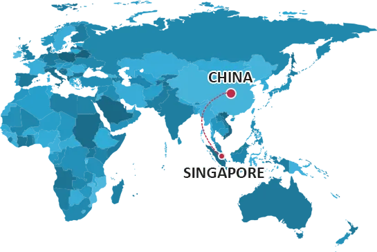 China to Singapore Shipping