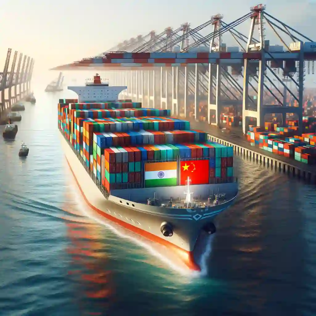 sea freight china to india