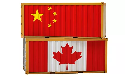 Shipping from China to Canada