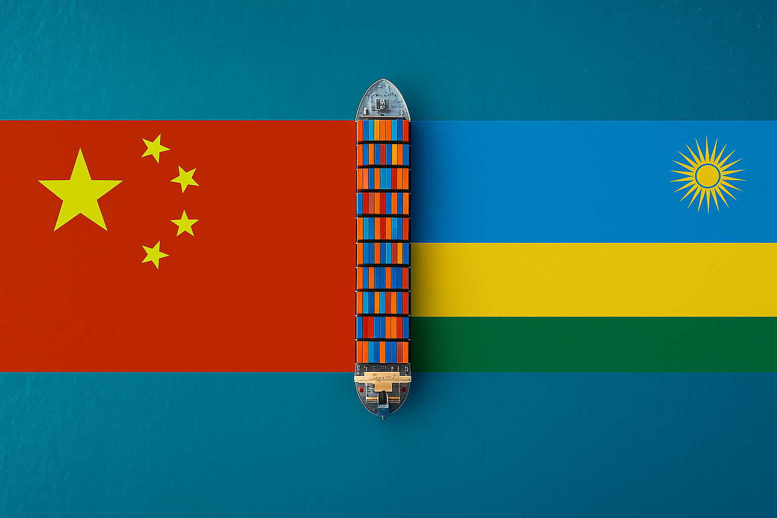 shipping from china to rwanda