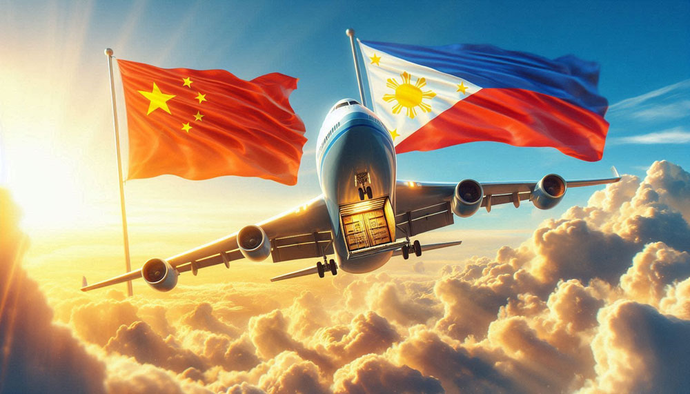 air freight china to philippines