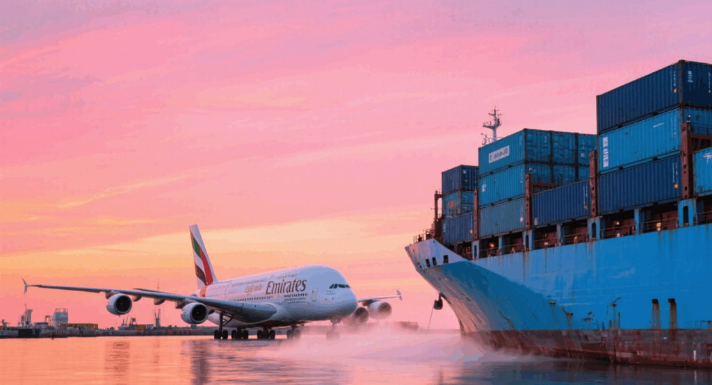 china sea freight to the uk