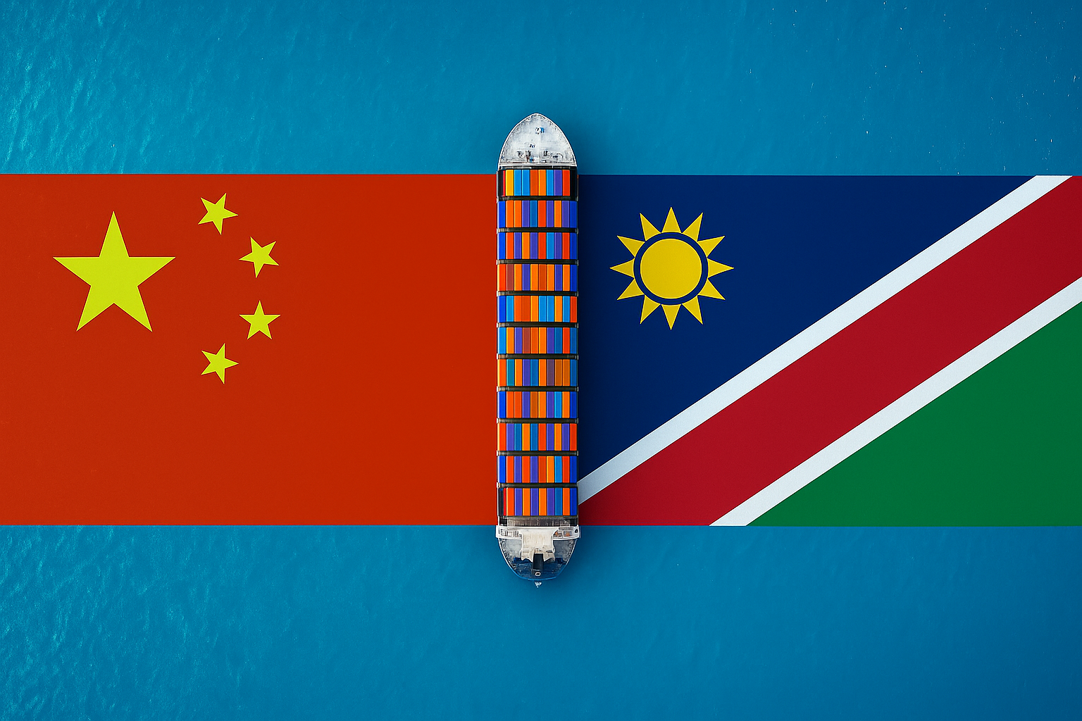 shipping from china to namibia