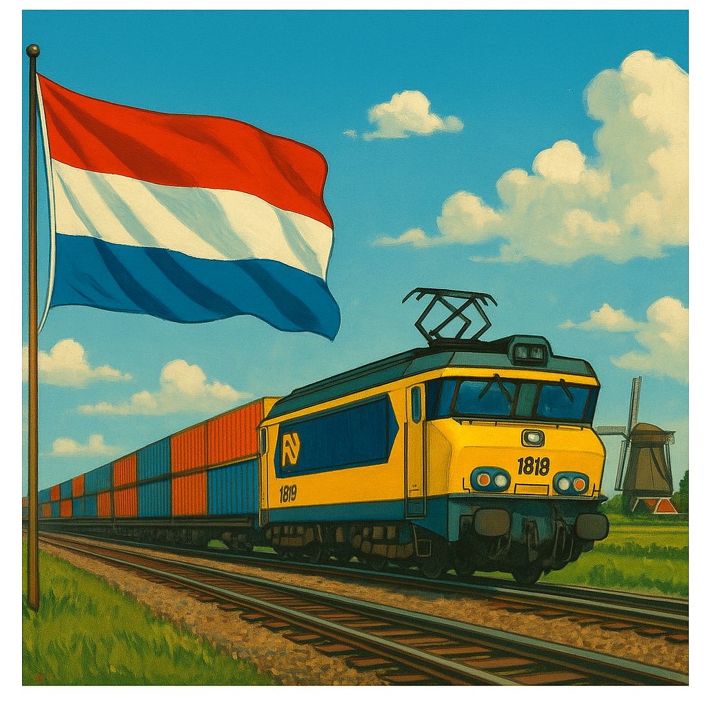 Rail Freight from China to Netherlands