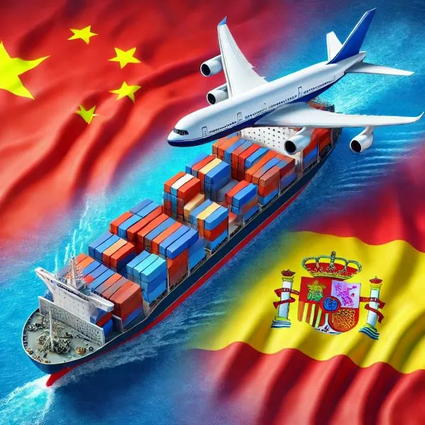 china to spain