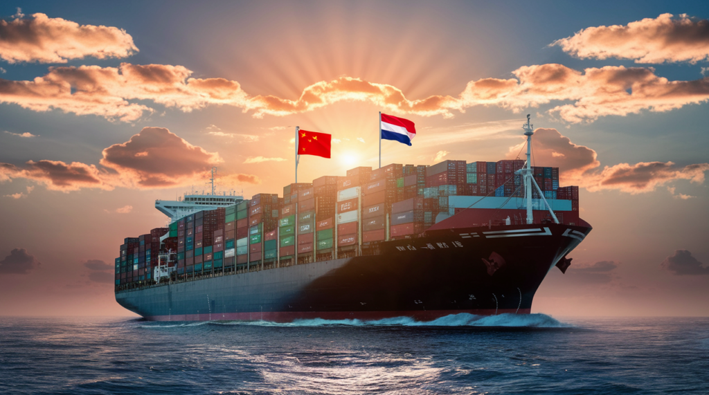 logistics service china to netherlands