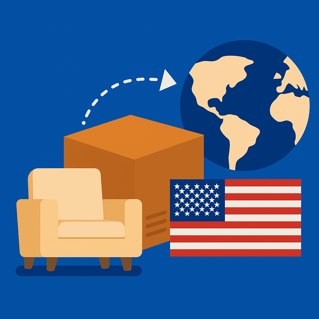 furniture from china to usa