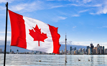 from china to Canada