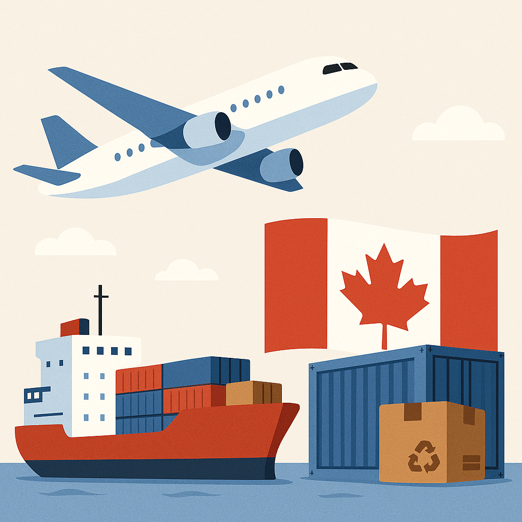 fast shipping china to canada