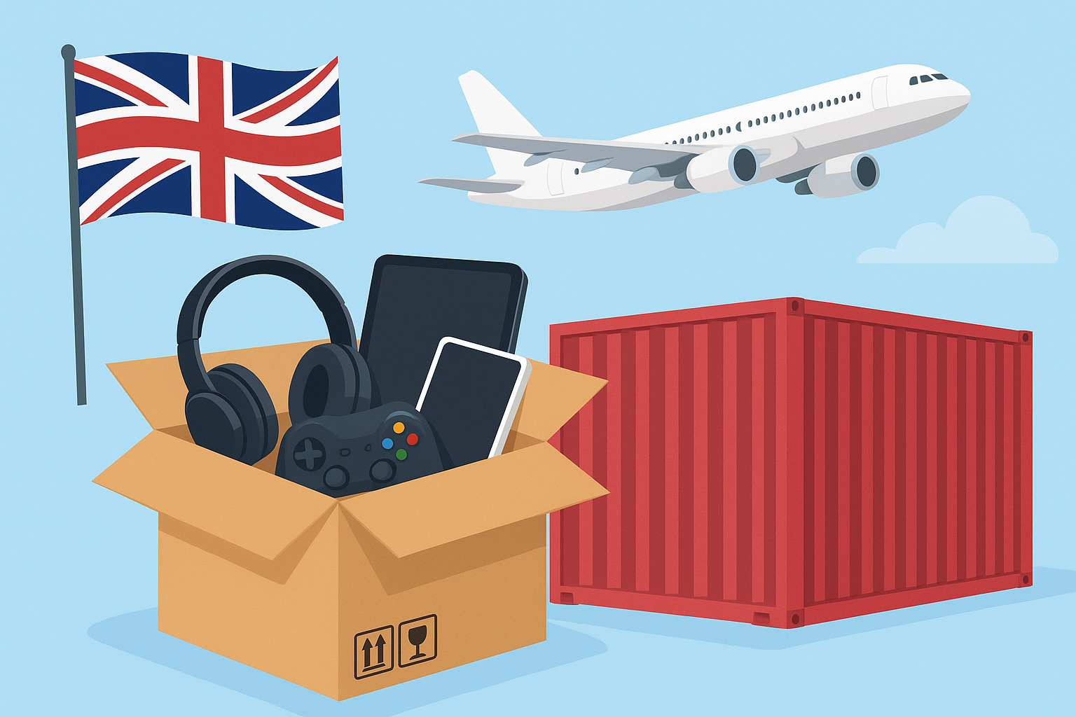 how long does it take to ship electronics from china to uk