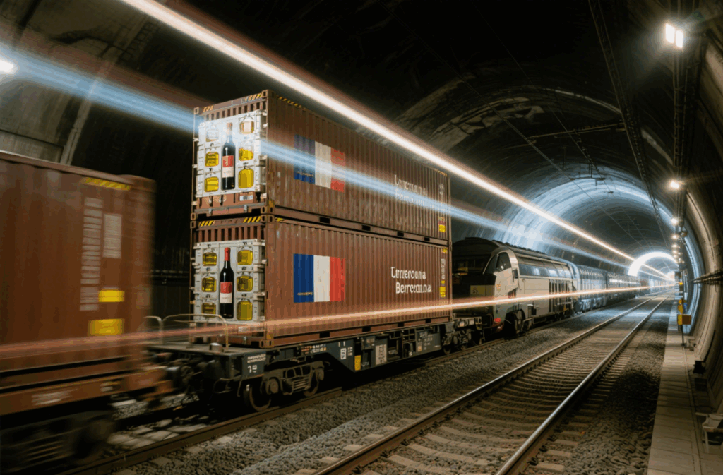 professional rail freight from Shenzhen to France