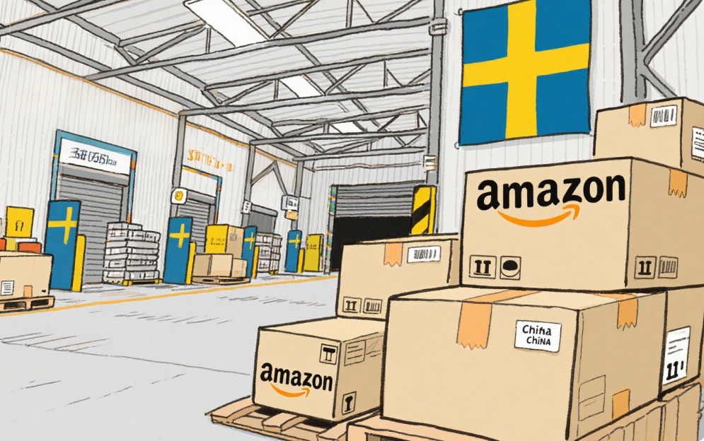 amazon warehouse china to spain