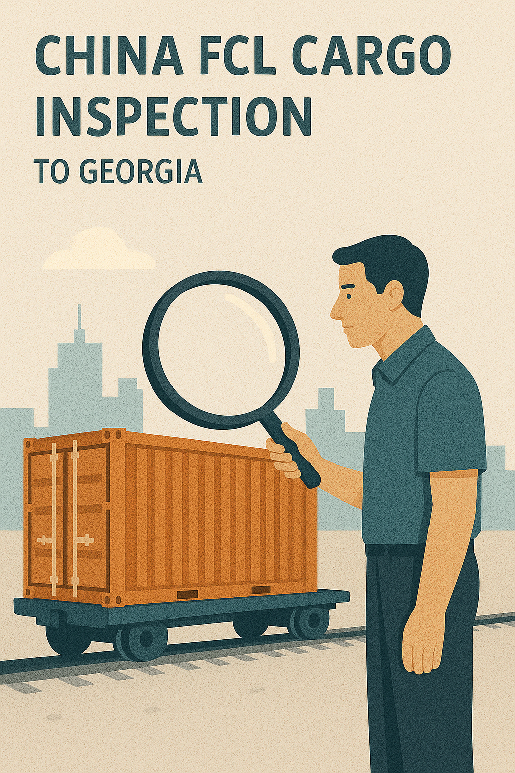 China FCL cargo inspection to Georgia