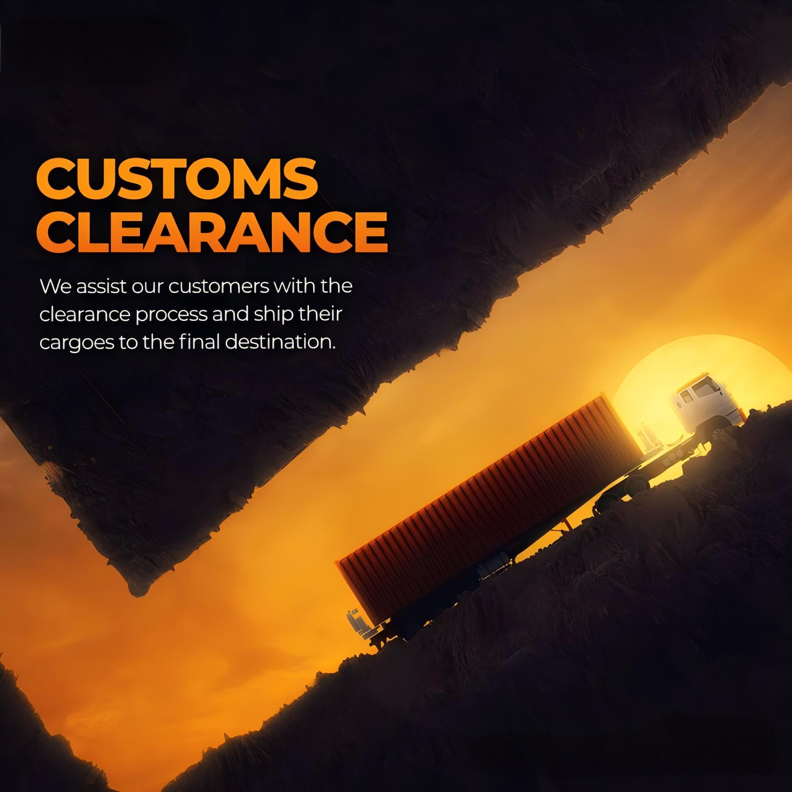 Infographic comparing sea, air, and express shipping options