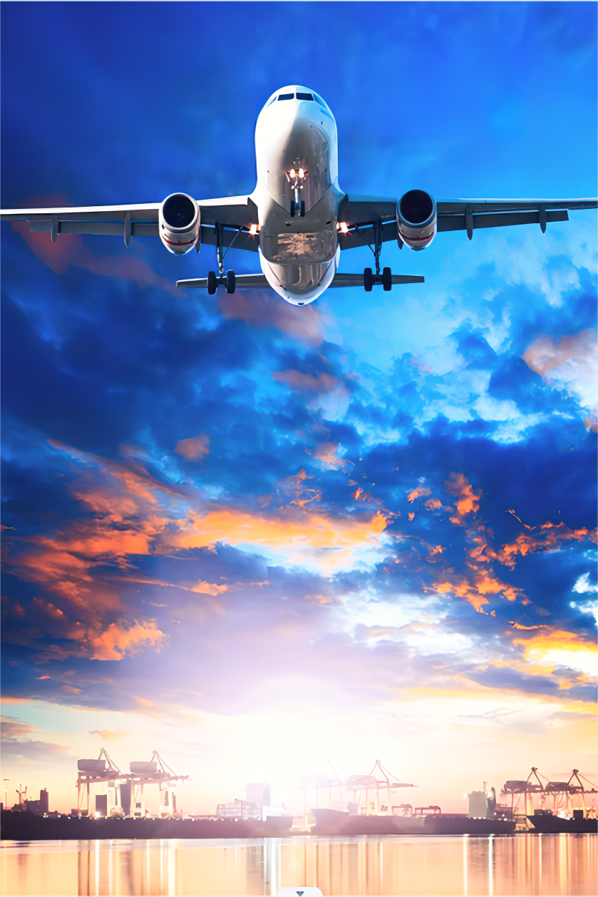 Cargo containers being loaded onto a large ship at a busy Chinese port
