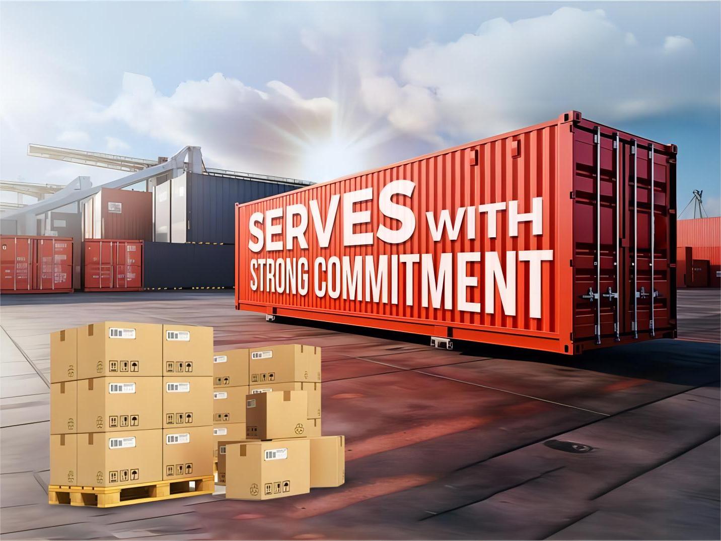 Infographic showing global supply chain routes