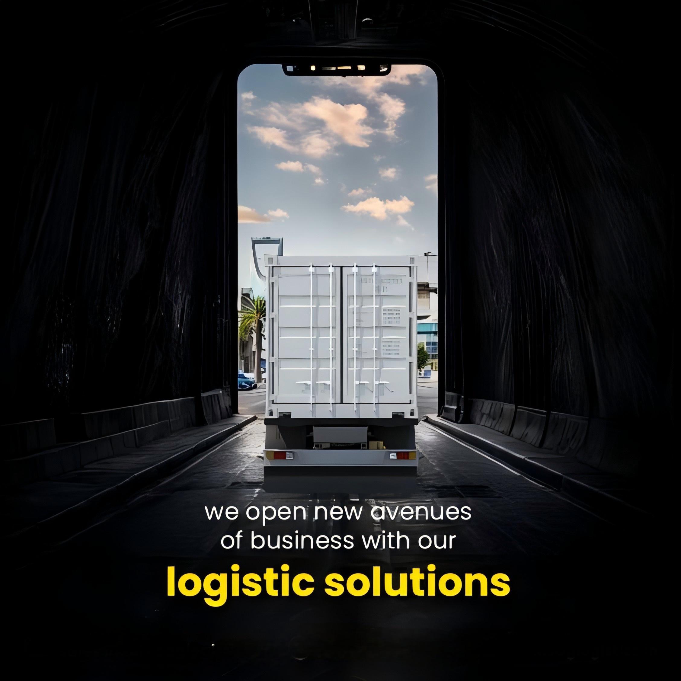 Freight forwarder discussing logistics with a client