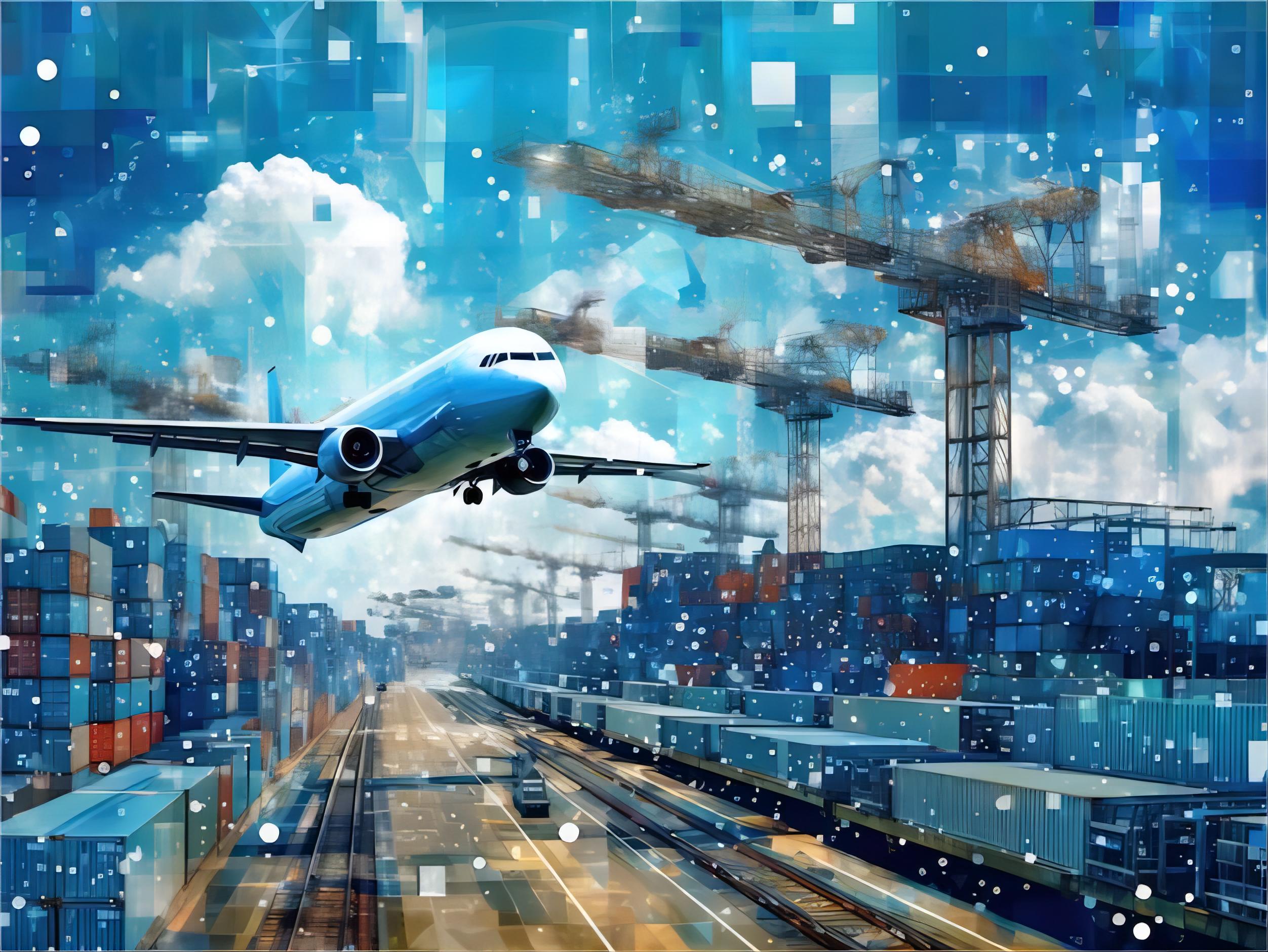 Infographic comparing air, sea, and express shipping costs