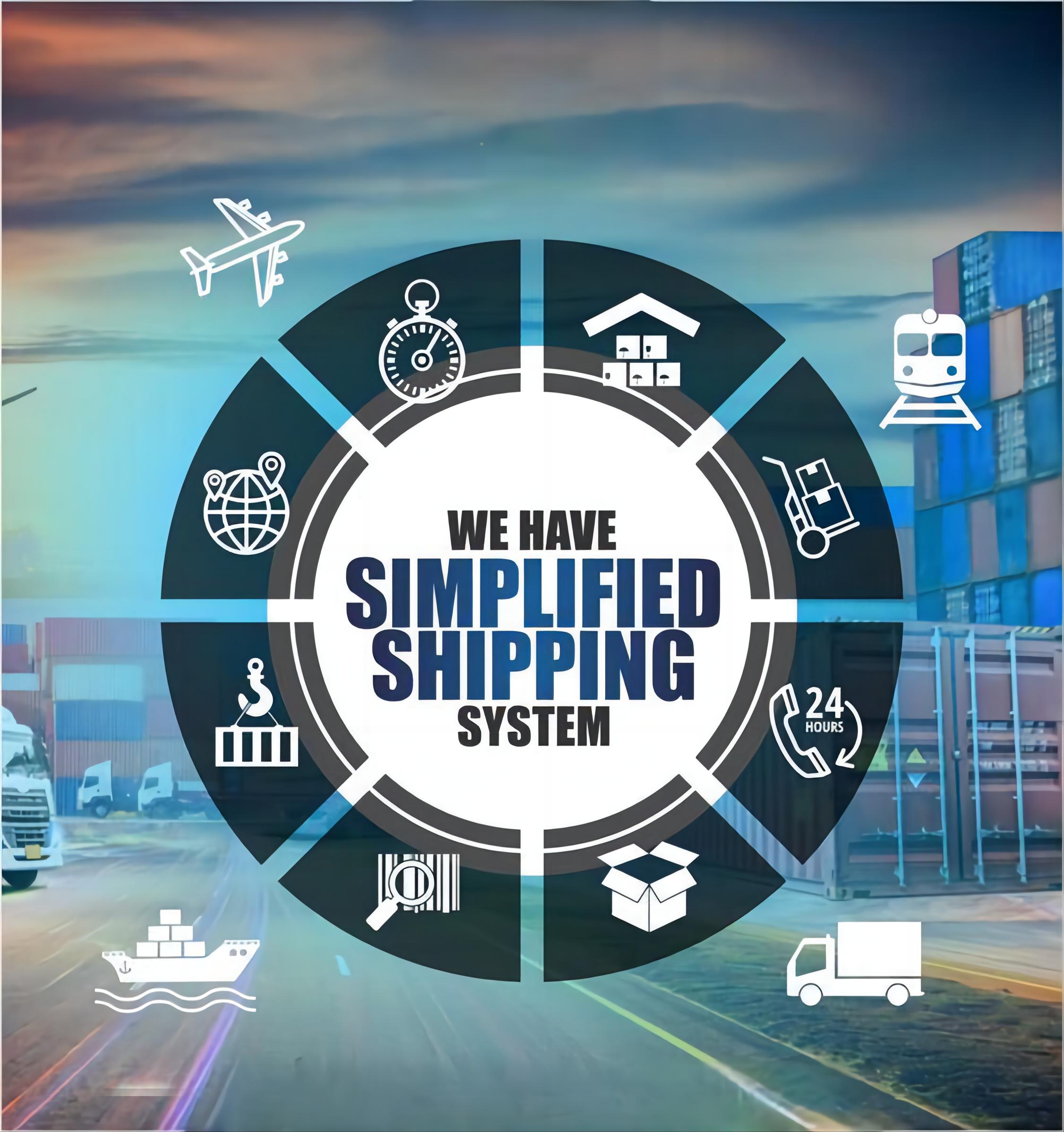 Cargo ship delivering containers to port