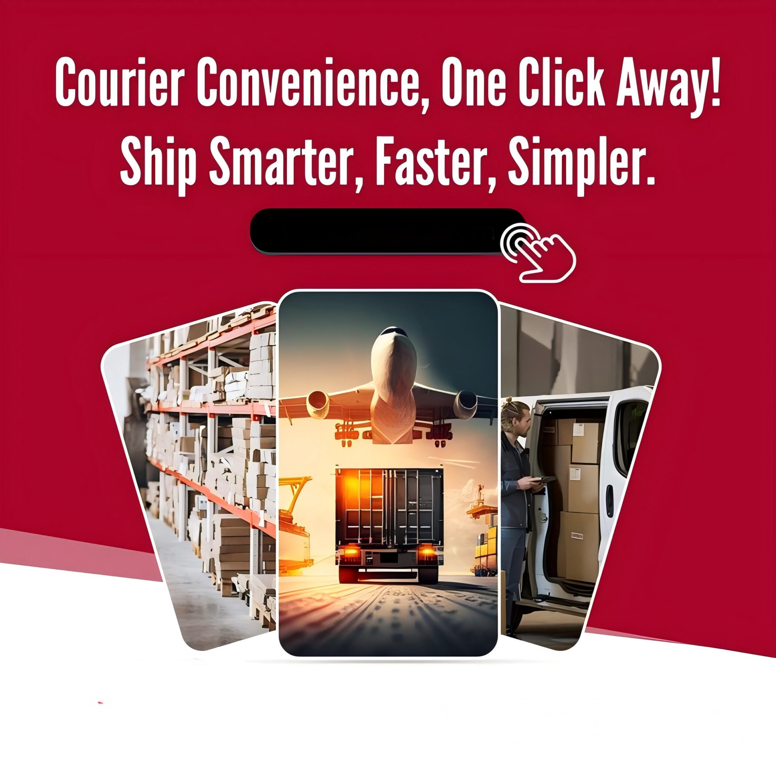 Infographic showing a logistics supply chain for auto parts