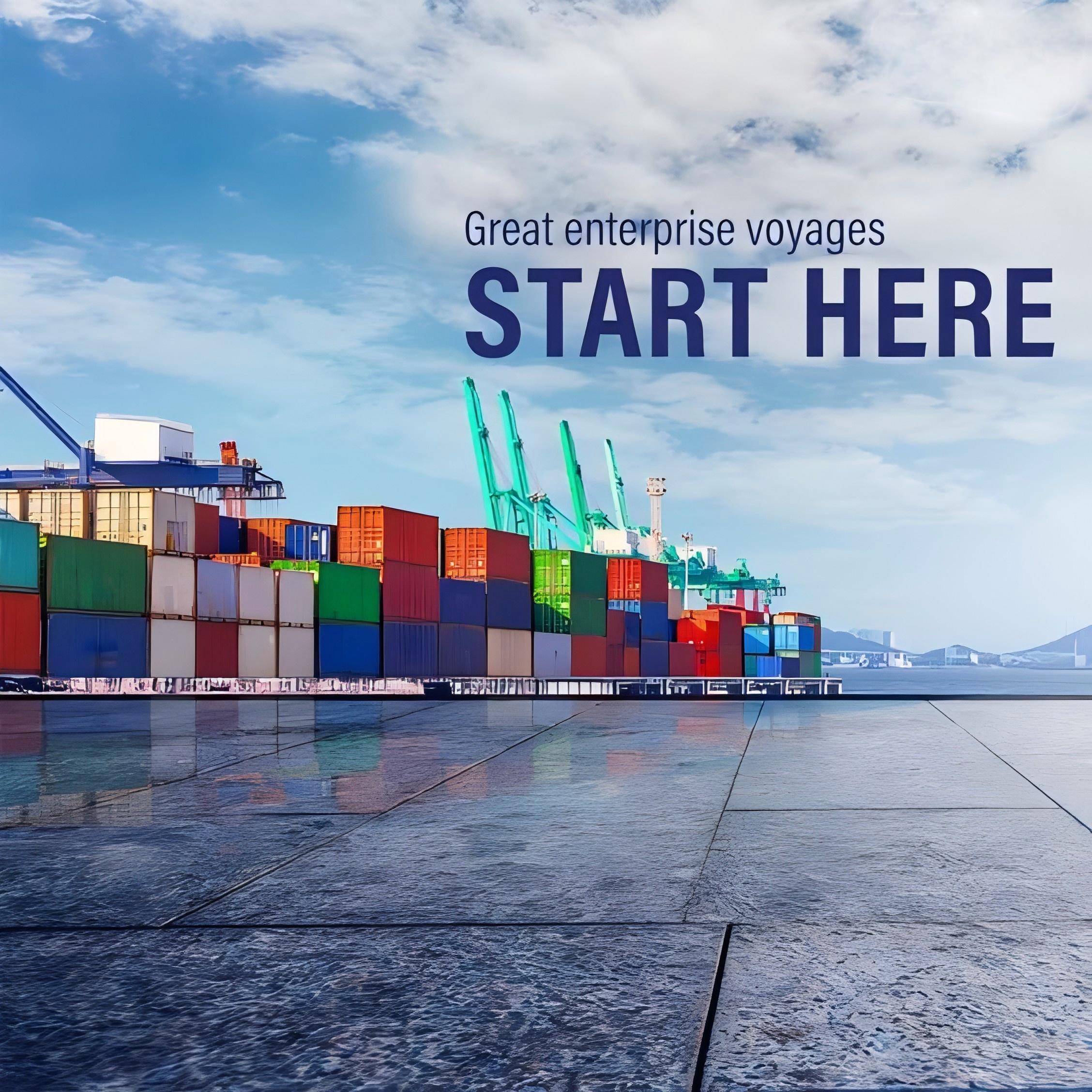 Infographic comparing air freight and sea freight transit times