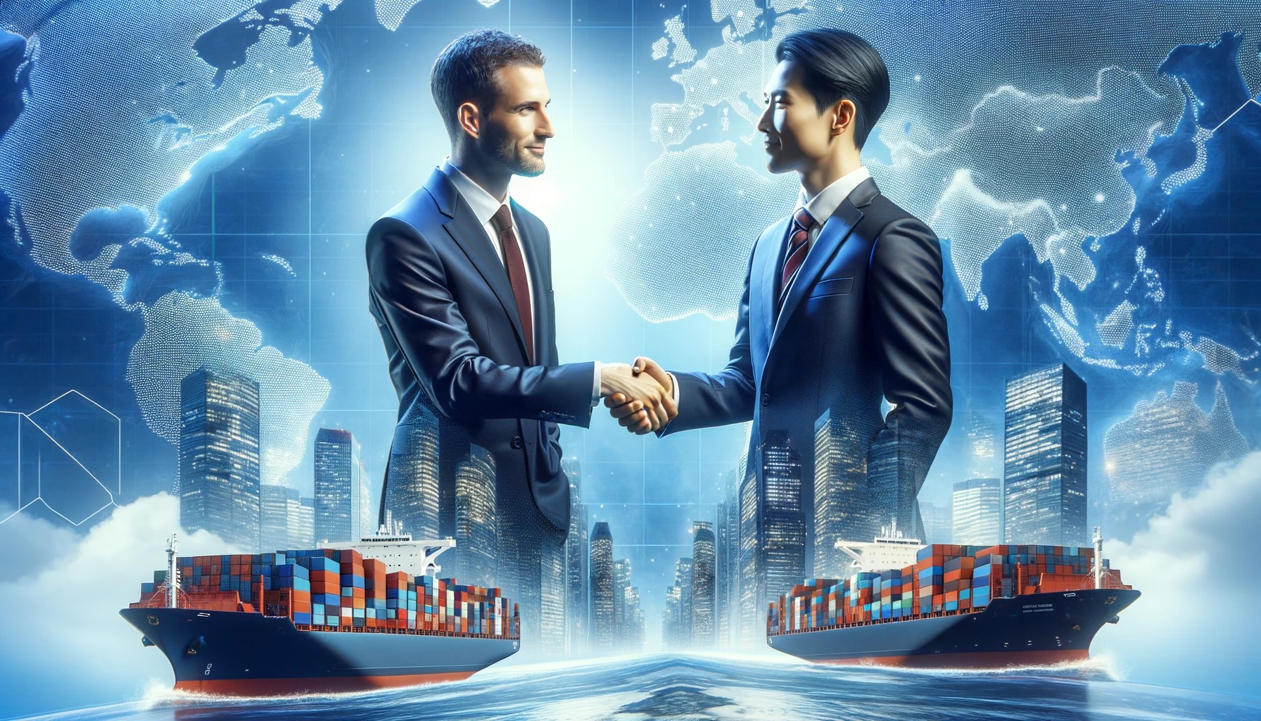 Comparison table of sea, air, and rail shipping methods