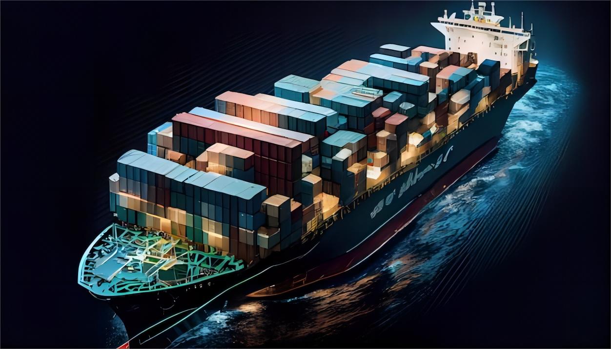 Logistics professional coordinating freight shipments