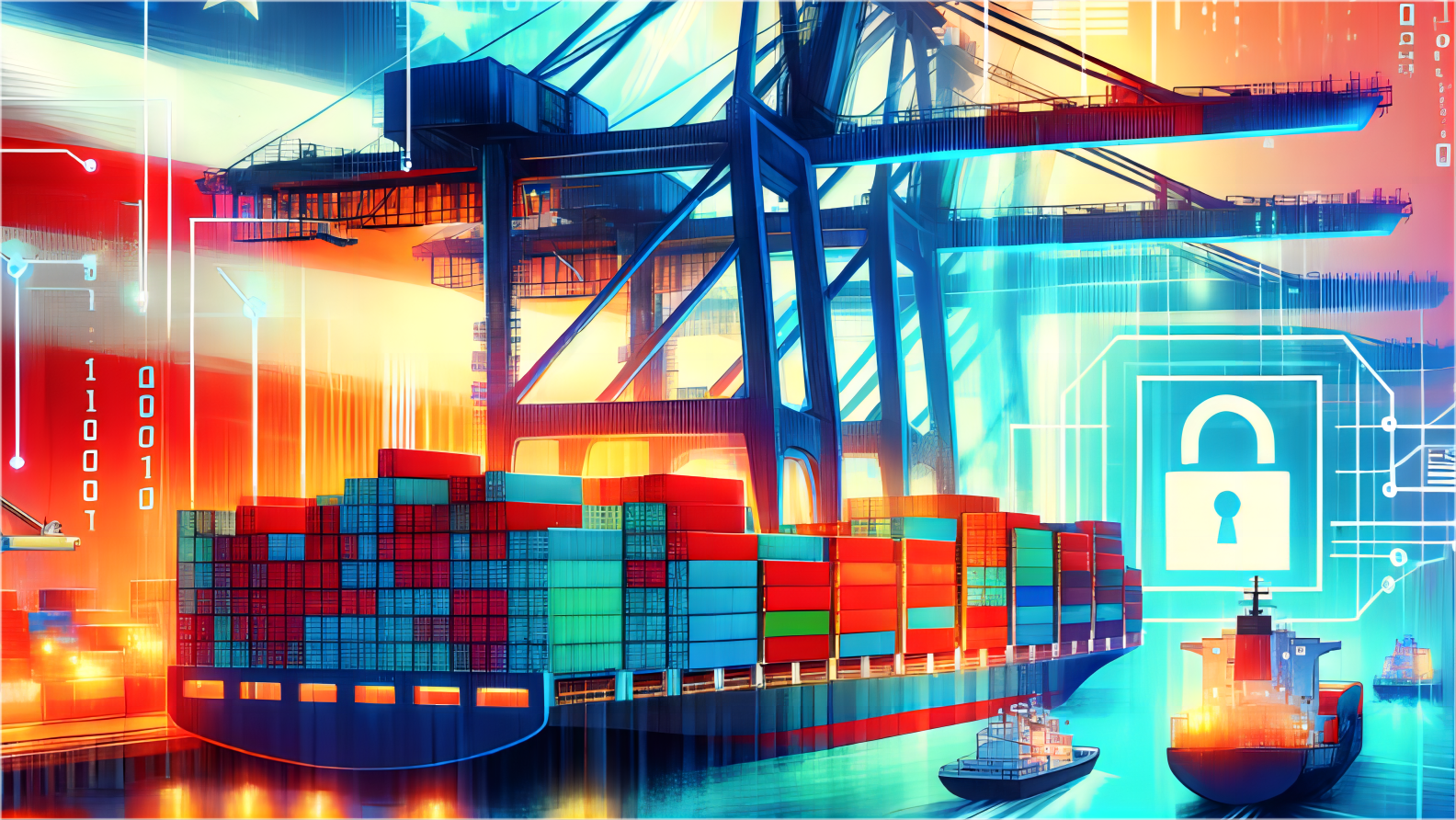 Logistics professional checking customs documents for UK import