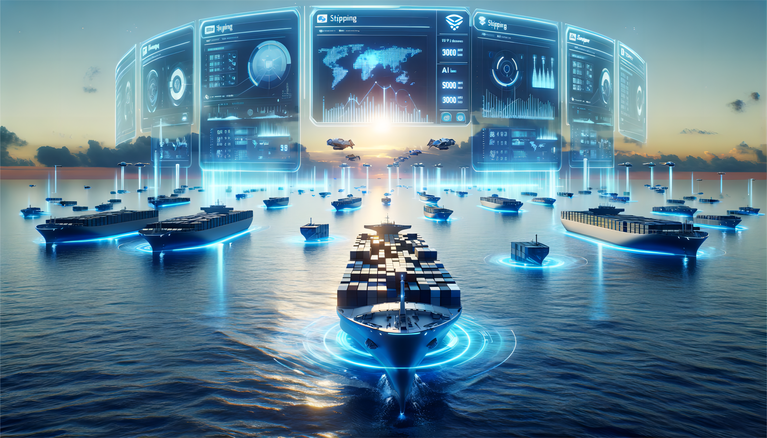 High speed air freight plane for electronics shipping