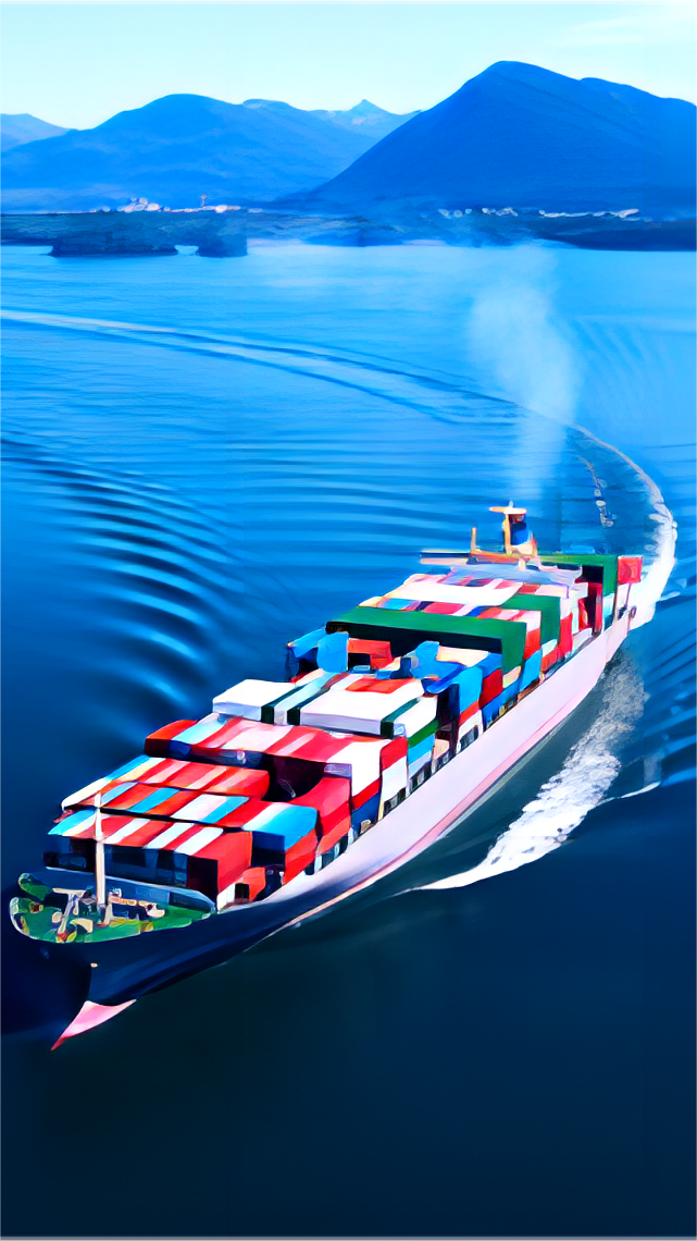 Logistics warehouse showing FCL and LCL cargo handling