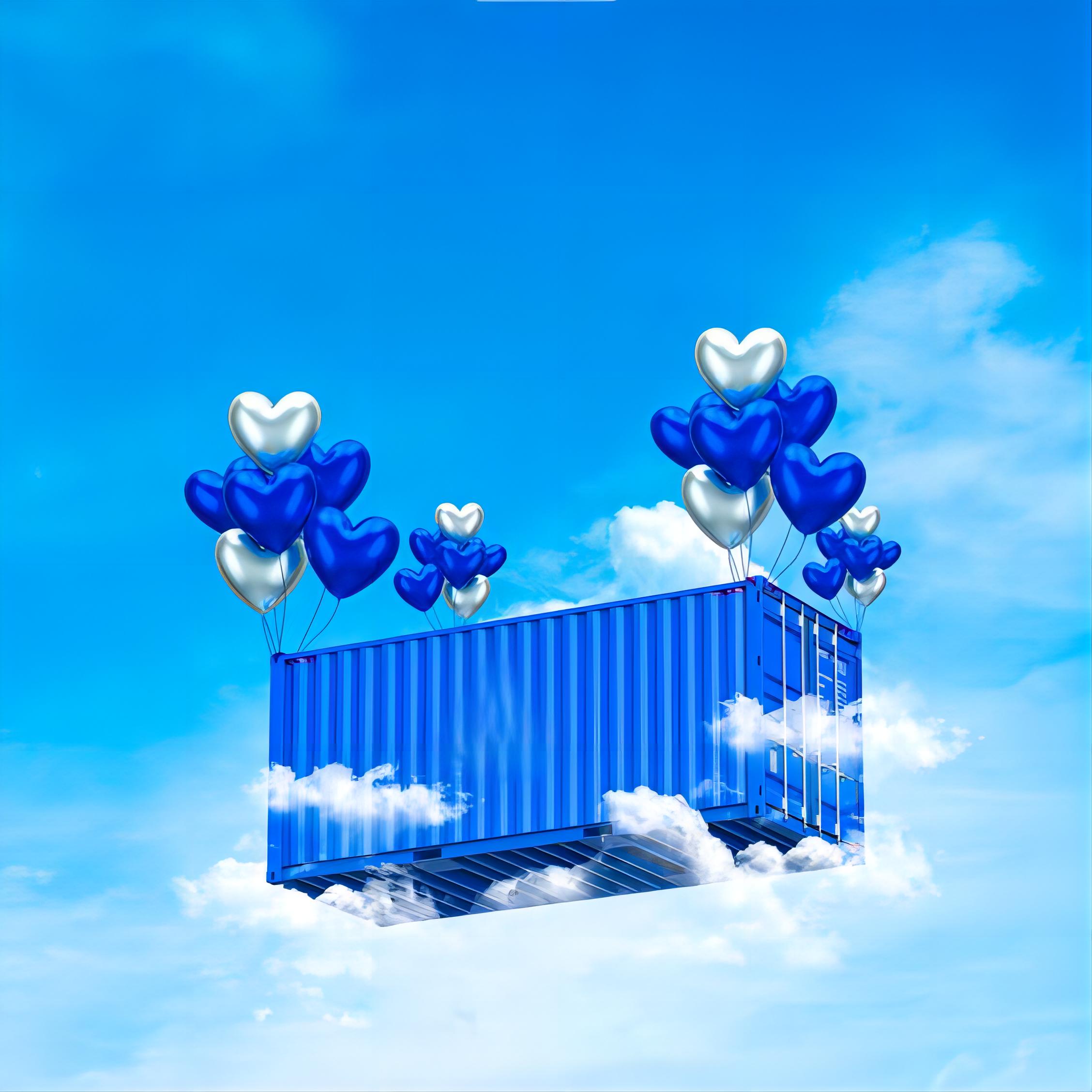 A visual representation of the maritime shipping route from Shanghai to Zeebrugge.