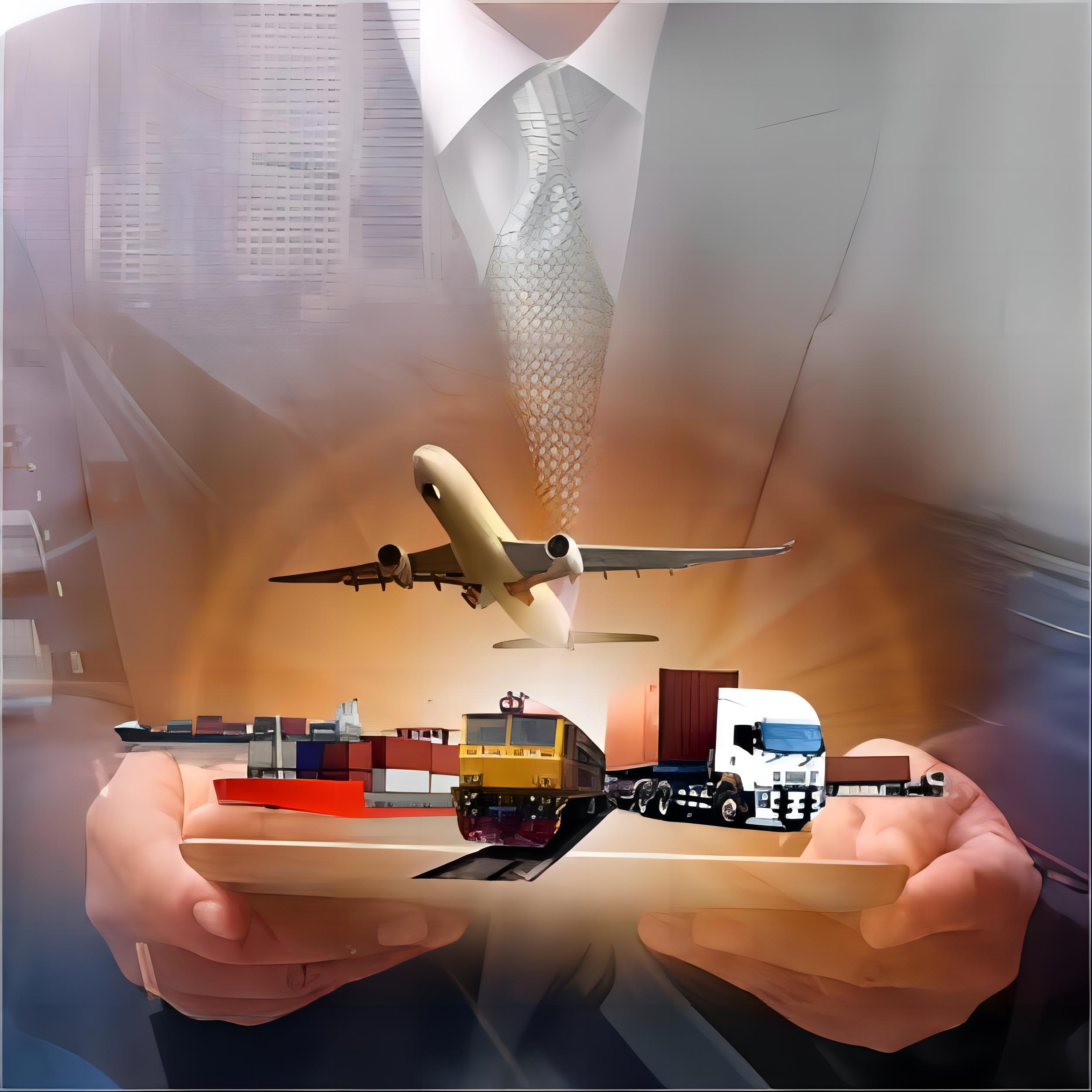 Furniture cargo loaded in a shipping container for transport from China to Europe