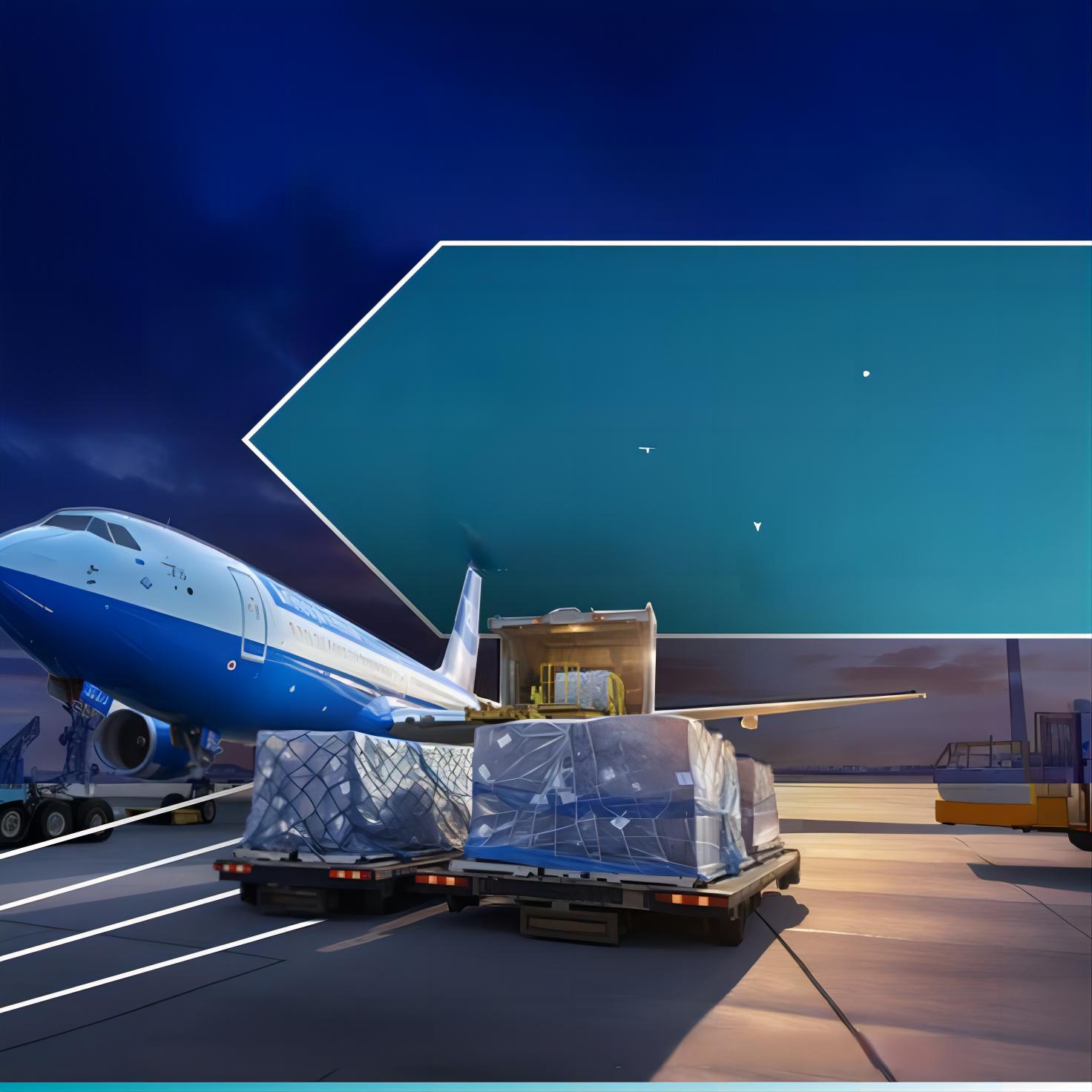 Express shipping cargo plane from China to Middle East