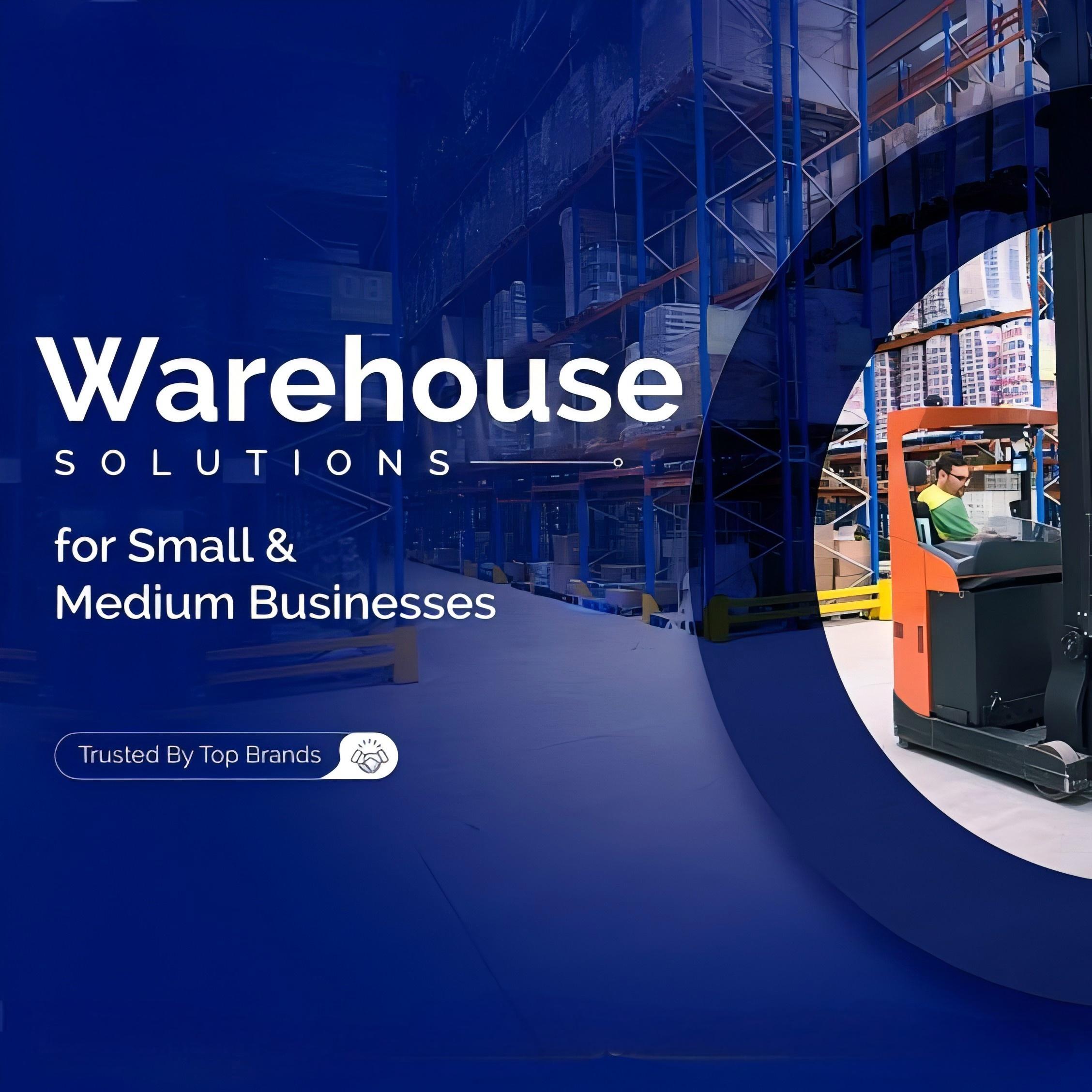 Warehouse workers unloading furniture in the UK