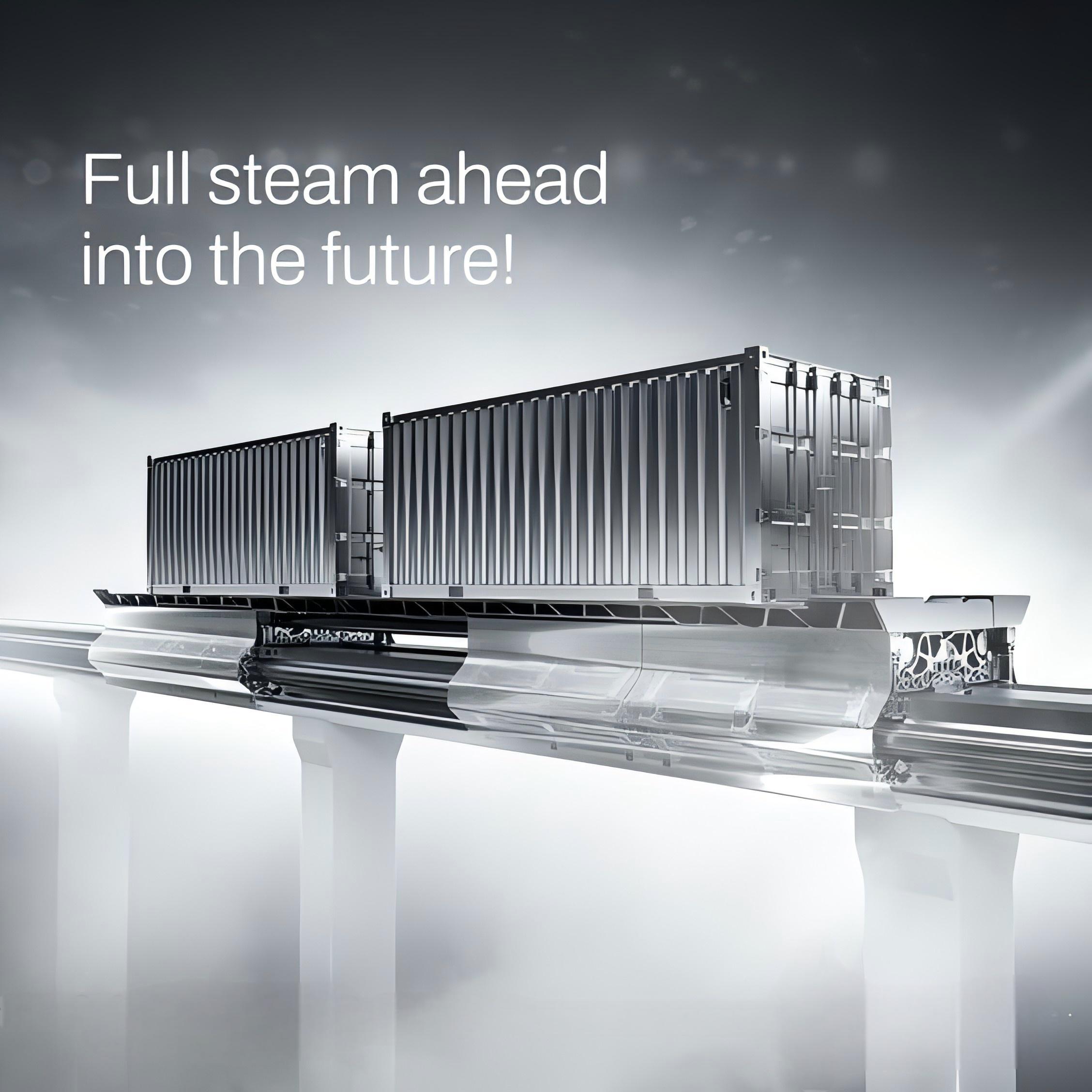 Container ship carrying automotive components from China to the United States