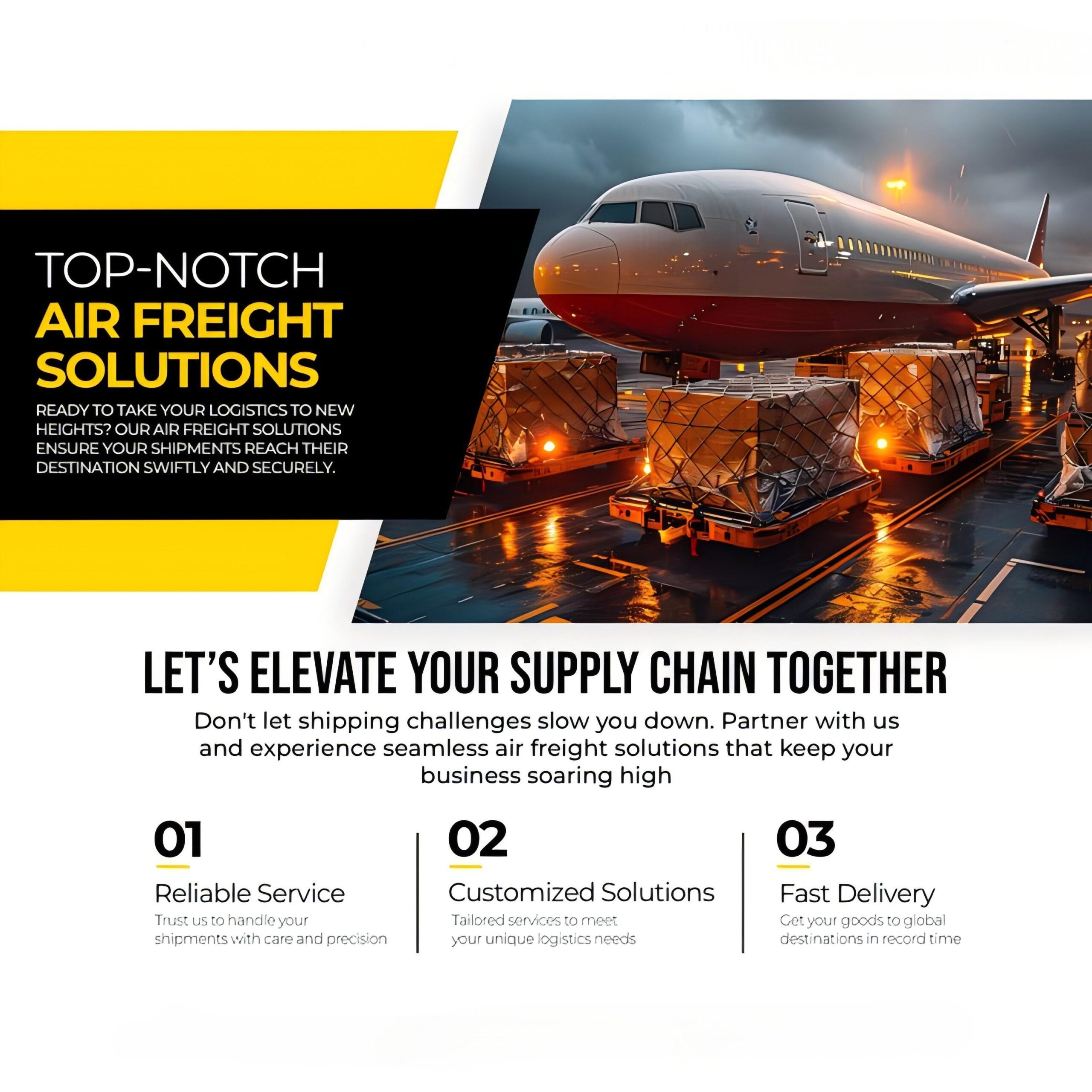 Air cargo warehouse in Shenzhen handling shipments to Sydney